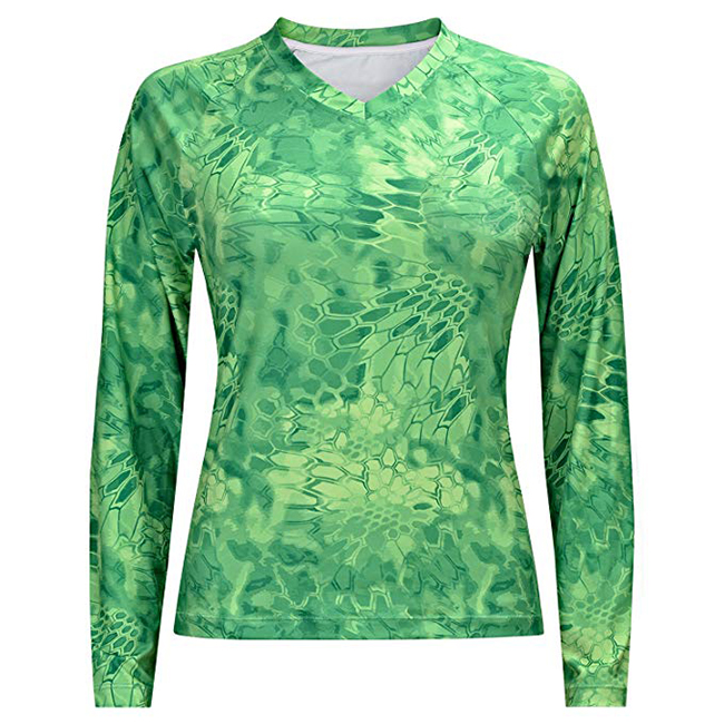 Оптовая продажа, женская рубашка из 100% полиэстера с длинными рукавами и логотипом на заказ