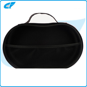 Biểu Tượng Tùy Chỉnh Vòng Áo Ngực Trường Hợp Thời Trang Satin Vải Dệt Kim EVA Áo Ngực Lưu Trữ Trường Hợp - Product Image 5