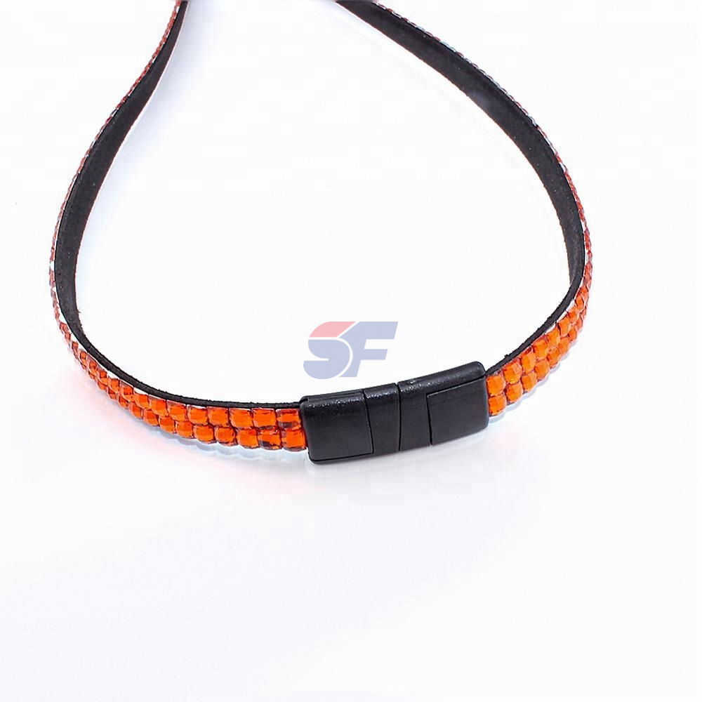 Custom Handmade Silicone Beaded Pencil Lanyard Teacher Apple Lanyard ID Badge Holder Image 5