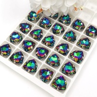 K9 Verre Fat Triangle Forme Cristal Coudre sur Strass pour Robe de Mariée