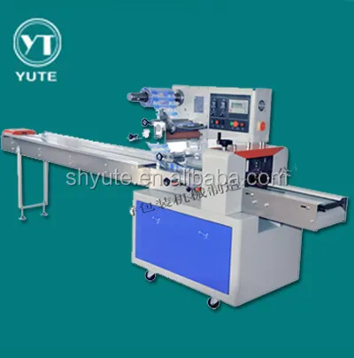 Automatic Frozen Food/ Candy/Pillow/Bread/ Cake packing machine/Flow packing machine