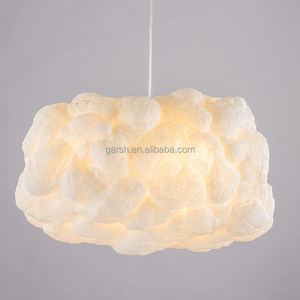 Modern Interior Designer Pedant Lights Fabric Cotton <strong>Cloud</strong> Pendant <strong>Lamp</strong> for Hotel Restaurant - Product Image 2