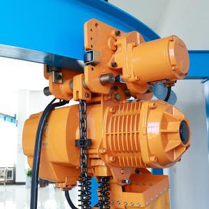 Produsen Cina Merek TXK Derek Rantai Listrik 3 Ton dengan Troli Motor Listrik - Product Image 4