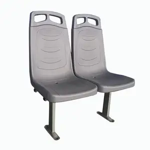 HDPE blow molded plastic bus seat for city urban bus