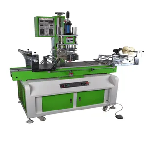 Hydraulic drive stability style heat transfer machine for PP cup plastics toys stationary heat press machine