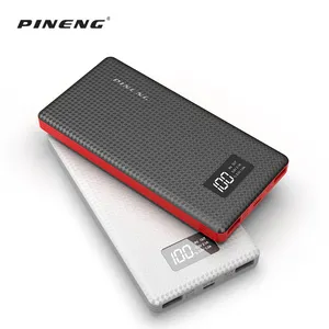 Batterie li-polymère mince, 10000mah, interface à double sortie, power bank de haute capacité, nouveau modèle