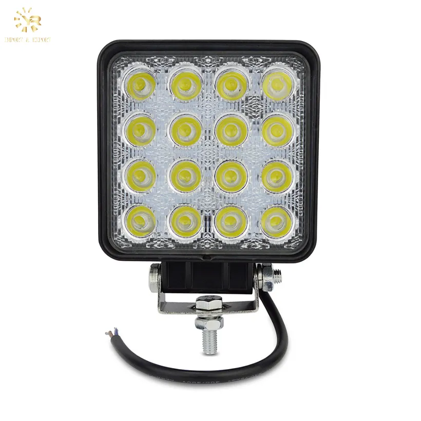 2017 Hot Sales 16 Pieces Espitar Beads Led Car Led Driving Light Working 6000K 48W 4" Led Work Light 50MM
