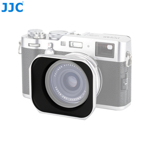 JJC Silver Square เลนส์ฮูดสำหรับ <span class=keywords><strong>Fujifilm</strong></span> X70 <span class=keywords><strong>X100</strong></span> X100S X100T X100F พร้อมฝาปิดแบบเลื่อน - Product Image 5