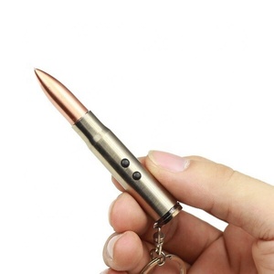 Móc KHóa Đèn & Đèn Chiếu Sáng Logo Tùy Chỉnh Móc KHóa Đèn Hình Bút Quà Tặng Hình Viên Đạn - Product Image 3