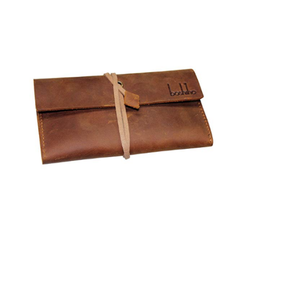 Sacchetto per tabacco personalizzato sacchetto per tabacco in foglia d'ambra in vera pelle <span class=keywords><strong>da</strong></span> 50g - Product Image 1