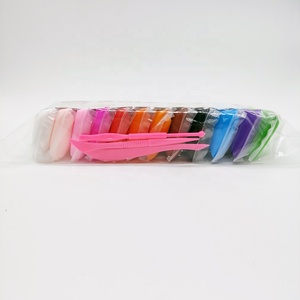 Arcilla de colores de secado al aire, suave y ligera, juego de <span class=keywords><strong>12</strong></span> piezas, plastilina inteligente para modelar, compuesto para hacer slime esponjoso. - Product Image 3