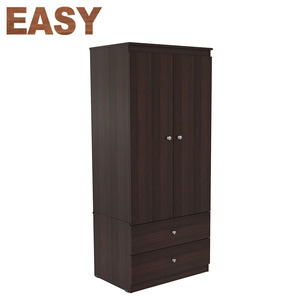 Placard de chambre à coucher en bois, armoire haute qualité, bon marché, avec tiroirs - Product Image 2
