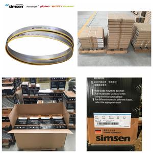 Hss 19mm 27mm 34mm 41mm 54mm 67mm 80mm <span class=keywords><strong>M42</strong></span> Bimetal <span class=keywords><strong>Metal</strong></span> ahşap bant kesici testere bıçağı - Product Image 6