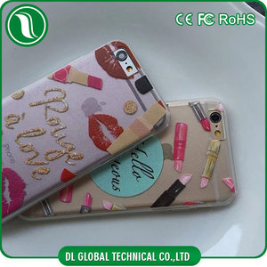De gama alta de teléfono móvil accesorios para iphone 6 TPU bumper PC de <span class=keywords><strong>nuevo</strong></span> maquillaje cosmético caso para el iphone 6s - Product Image 4