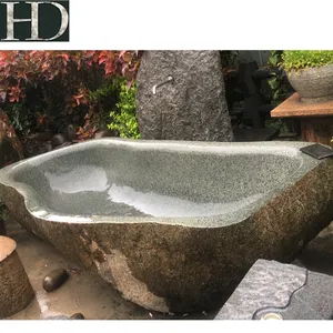 Granite Bathtubs Inside Polished Outside Nature, Free Standing Granite Bathtubs