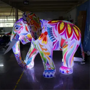 Opblaasbare Parade Event Decoratie Cartoon Reclame Springkussens Olifant