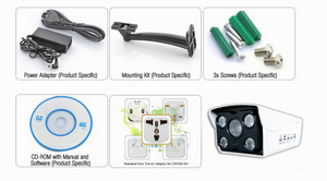 Cheap 1080 P low lux infrared scope Long's CORDLESS camera IP POE outdoor for traffic monitoring system - Product Image 2