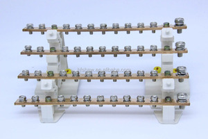 Bloc <span class=keywords><strong>de</strong></span> jonction électrique industriel haute intensité 200A en plastique PA, barre omnibus, boîte <span class=keywords><strong>de</strong></span> raccordement <span class=keywords><strong>de</strong></span> fils 500V à connexion par vis pour - Product Image 5