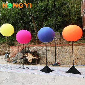 Exposición de encargo <span class=keywords><strong>del</strong></span> soporte <span class=keywords><strong>del</strong></span> globo inflable <span class=keywords><strong>bola</strong></span> iluminación led globo de publicidad al aire libre - Product Image 4