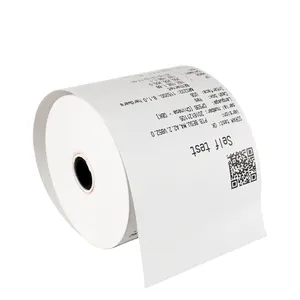 Papier thermique automatique pour imprimante à billets, rouleau thermique 80x80