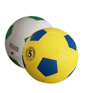 A buon mercato promozionale di buona qualità stampa personalizzata bambini giocattoli giochi di Gomma pallone da calcio Calcio