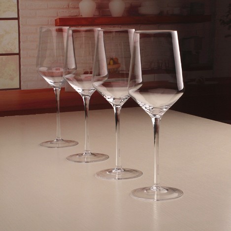 Wholesale Custom Stemmed Wine Glass Crystal Drinking Red Wine Glass