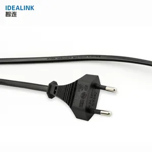 Kabel Ekstensi Daya Pc Ac Murah Harga Grosir dengan Steker 2 Pin Kabel Daya Laptop Eu