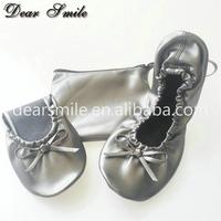 Mode bequeme Frauen Ballett Stil Wohnungen Shop schlichte flache Schuhe für Büro Dame