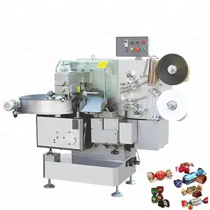 Automatic aluminum foil chocolate double twist wrapping machine