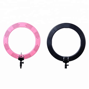 Ereise 18 pouces Dimmable et température de couleur réglable LED Ring Light pour les vidéos ou la photographie ou l'auto-maquillage - Product Image 5