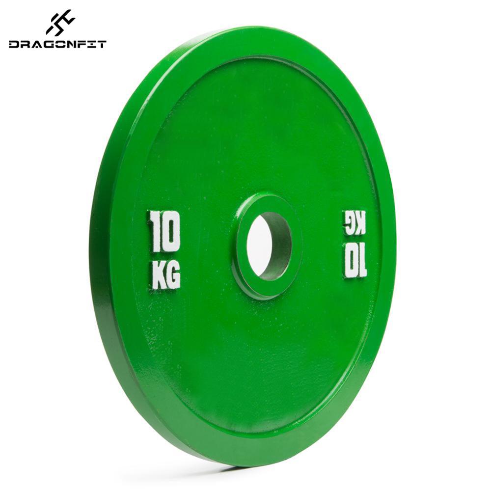 Отличное качество калиброванная стальная пластина для бампера для всех видов штангов для тренировок по тяжелой атлетике