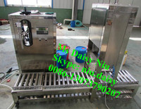 Máquina semiautomática de prensado de tapa de barril, máquina de prensado de tapa de cubo, máquina de tapado de cubierta de tambor