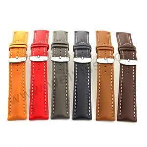 2024 High Quality Vintage Leather Watch Strap Supplier Leather Watch Band Strap Factory