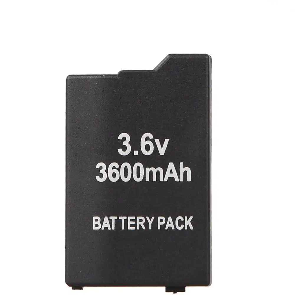 NEW Battery For PSP 1000 game console video battery 3.6V 3600mAh stamina games Rechargeable pack for psp battery