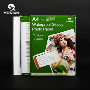 Yesion 115-260gsm A4 Glossy Fotopapier Voor Inkjetprinters