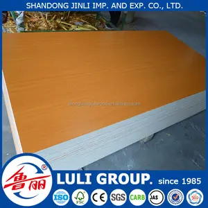 Mdf prix de la malaisie de shandong GROUPE LULI Chine en bois usine