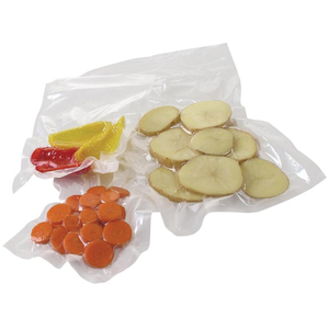Sacs fraîcheur découpés sous vide, sachets d'emballage en plastique pour <span class=keywords><strong>fruits</strong></span> <span class=keywords><strong>et</strong></span> <span class=keywords><strong>légumes</strong></span> frais, de haute qualité, 100 unités - Product Image 1