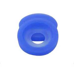 Custom made clear color soft silicone EPDM rubber cushion shaped parts