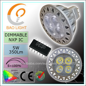 MR16 <span class=keywords><strong>GU5</strong></span> <span class=keywords><strong>3</strong></span> Llevó La Lámpara Regulable12V 220V 5W blanco cálido - Product Image 1