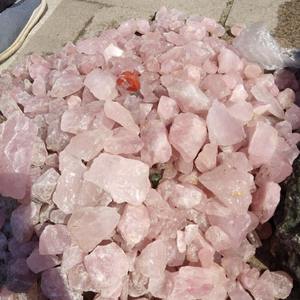 Pietra grezza pietra grezza di cristallo di quarzo rosa naturale all'ingrosso - Product Image 5