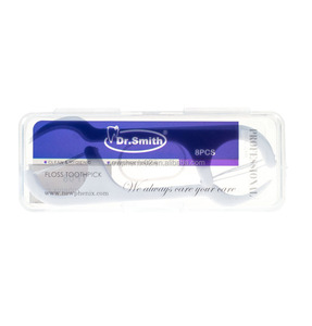 ISO CE Approved Plastic 8pcs Dental Floss Pick - Product Image 1
