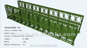 compact 100/200 bailey bridge  Portable Steel Bridge with high quality and best price from China manufacturer