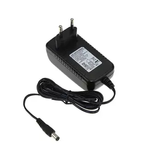 48W KC adaptateur 24V 2A chargeur mural adaptateur d'alimentation DC prise en blanc noir personnalisé CE FCC ROHS CB KC PSE US EU AU UK AR