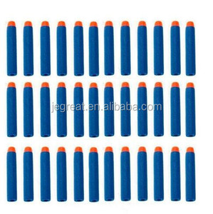 10 pièces/sac 7.2*1.3cm EVA mousse souple recharge fléchettes pour enfant jouet pistolet - Product Image 6