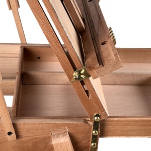 Chevalet français portable en bois Bview Art pour artiste <span class=keywords><strong>peintre</strong></span>, boîte à croquis - Product Image 3