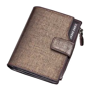 Hengsheng hs-MW1087 Mens Thương Hiệu Ví Hàng Đầu 10 Bán Buôn Thương Hiệu Người Đàn Ông Trifold Mens Leather Wallet Chủ