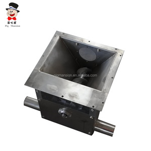 Aves <span class=keywords><strong>Acero</strong></span> <span class=keywords><strong>inoxidable</strong></span> solo sinfín tolva <span class=keywords><strong>de</strong></span> alimentación - Product Image 1
