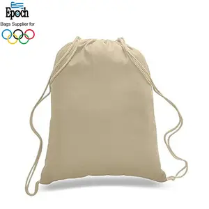 Produit chaud en gros toile matériel durable cordon occasionnel sac, haute qualité promotionnel pack sac pour le shopping