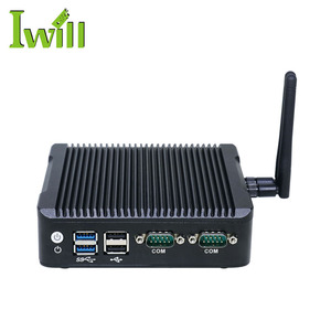 Sin ventilador mini nano itx industrial PC N3710 CPU WiFi VGA mini pc MINI PCIE - Product Image 5