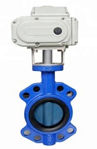 سعر المصنع CTB DN65 DN150 <span class=keywords><strong>DN500</strong></span> الحديد بمحركات صمام فراشة مع 24v 220v المحرك الكهربائي - Product Image 3